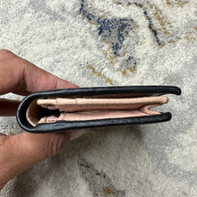 Load image into Gallery viewer, GUCCI BOW COMPACT BLACK BIFOLD WALLET
